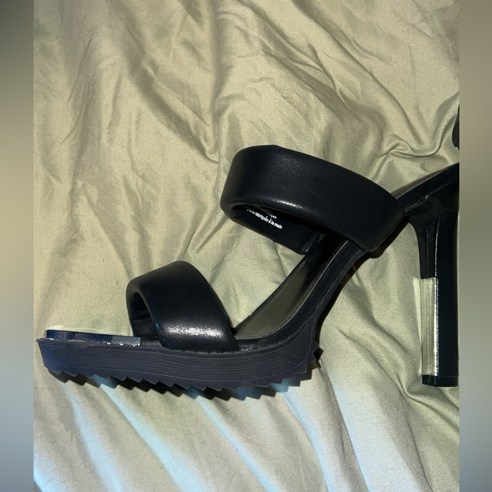 Black high heels